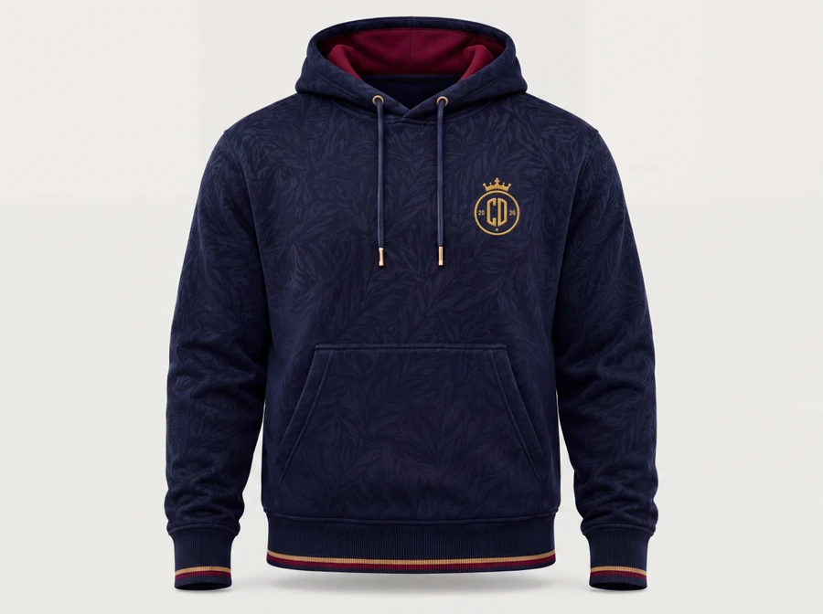 Men's Circular CD Hoodie